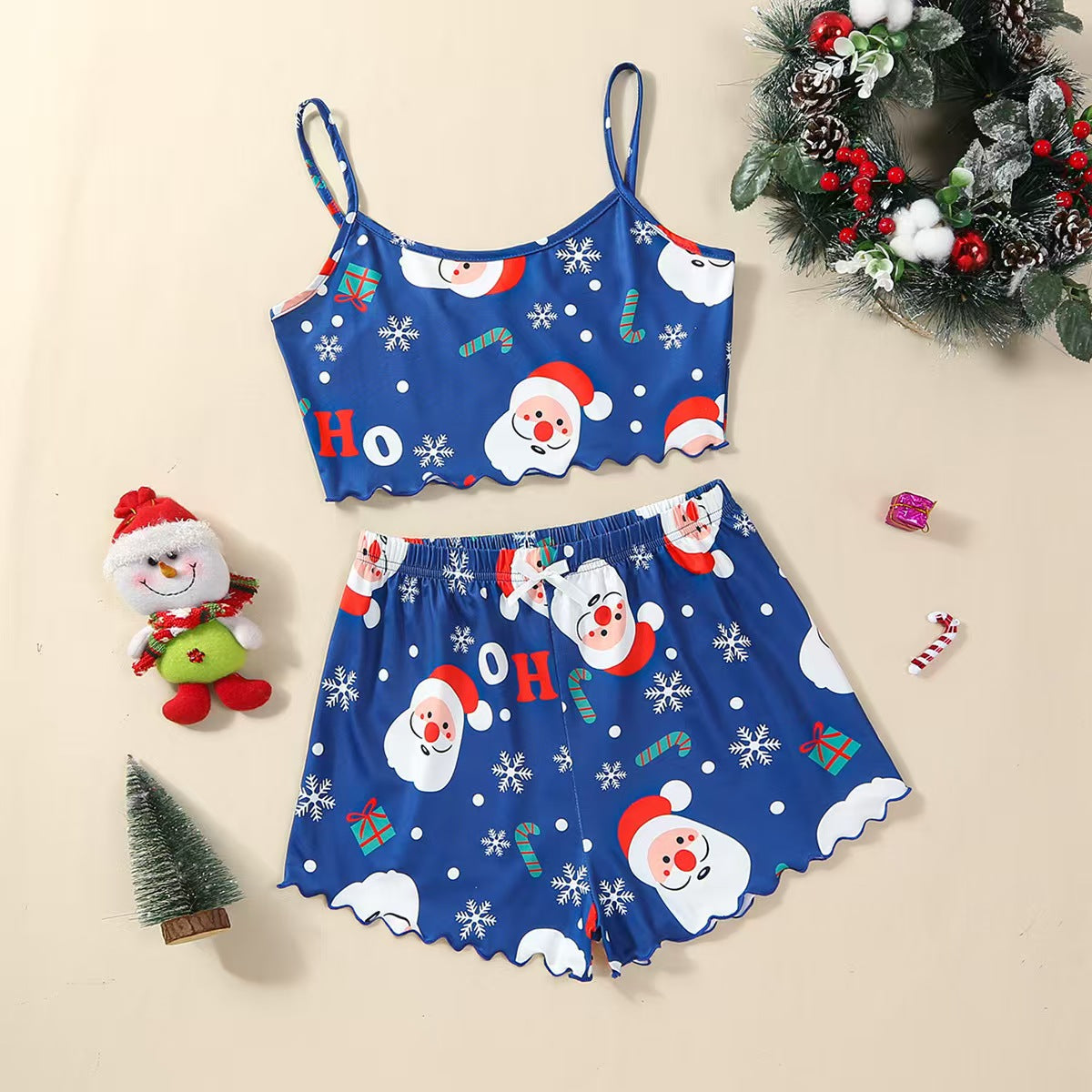 Two Piece Christmas Pajamas #CM026