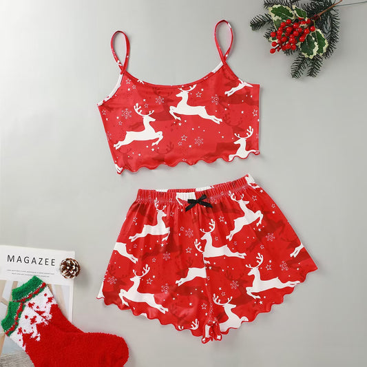 Two Piece Christmas Pajamas #CM020