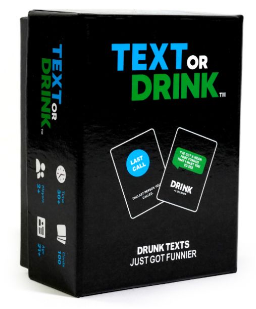 Text Or Drink Card Games