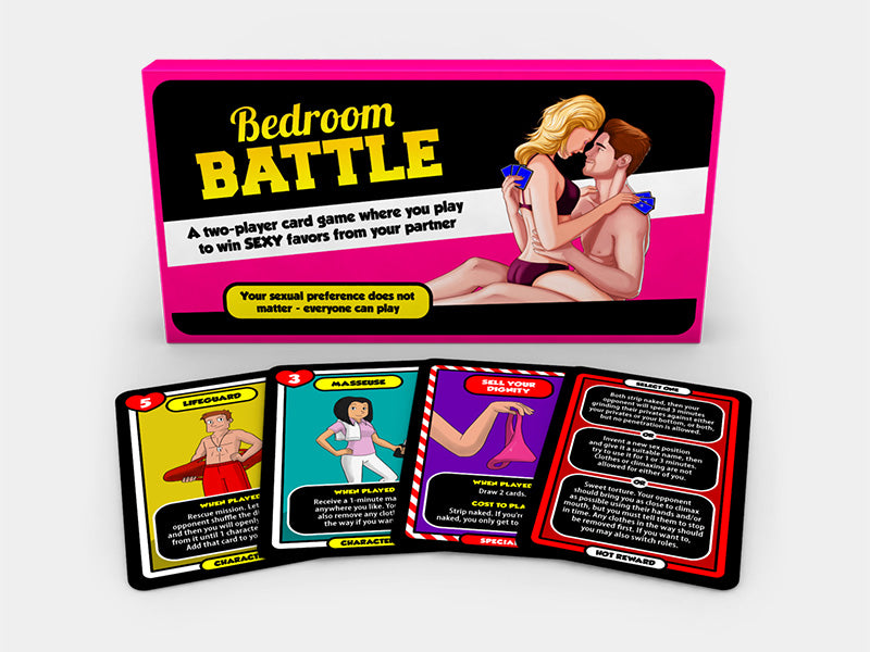 Bedroom Battle Card Games