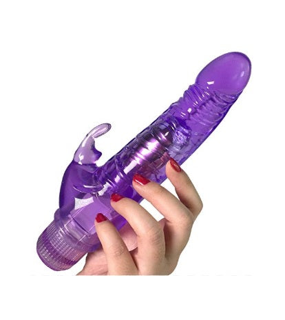 Consolador Crystol - Vibrador de conejo trepador