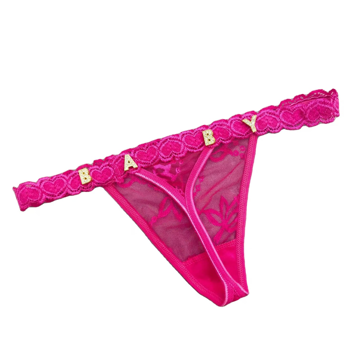 Seductive Custom Name Charm Panty