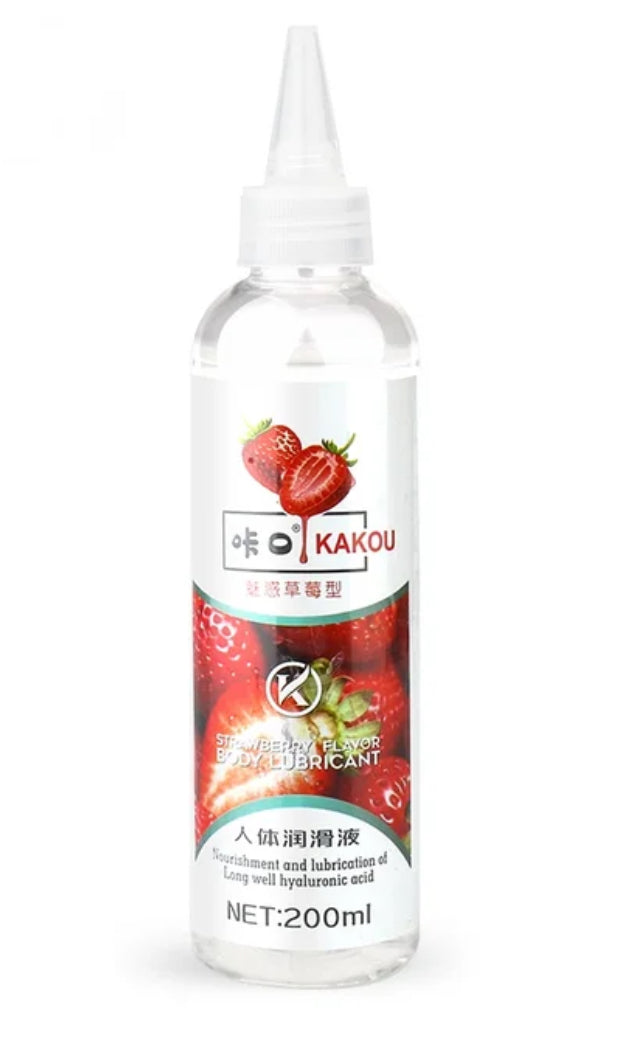 Kakou Strawberry Flavor Body Lubricant