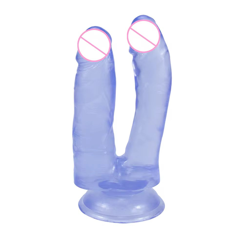 Double Sided Dildo With Suction Cup