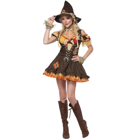 Sexy Scarecrow Halloween Costume #018