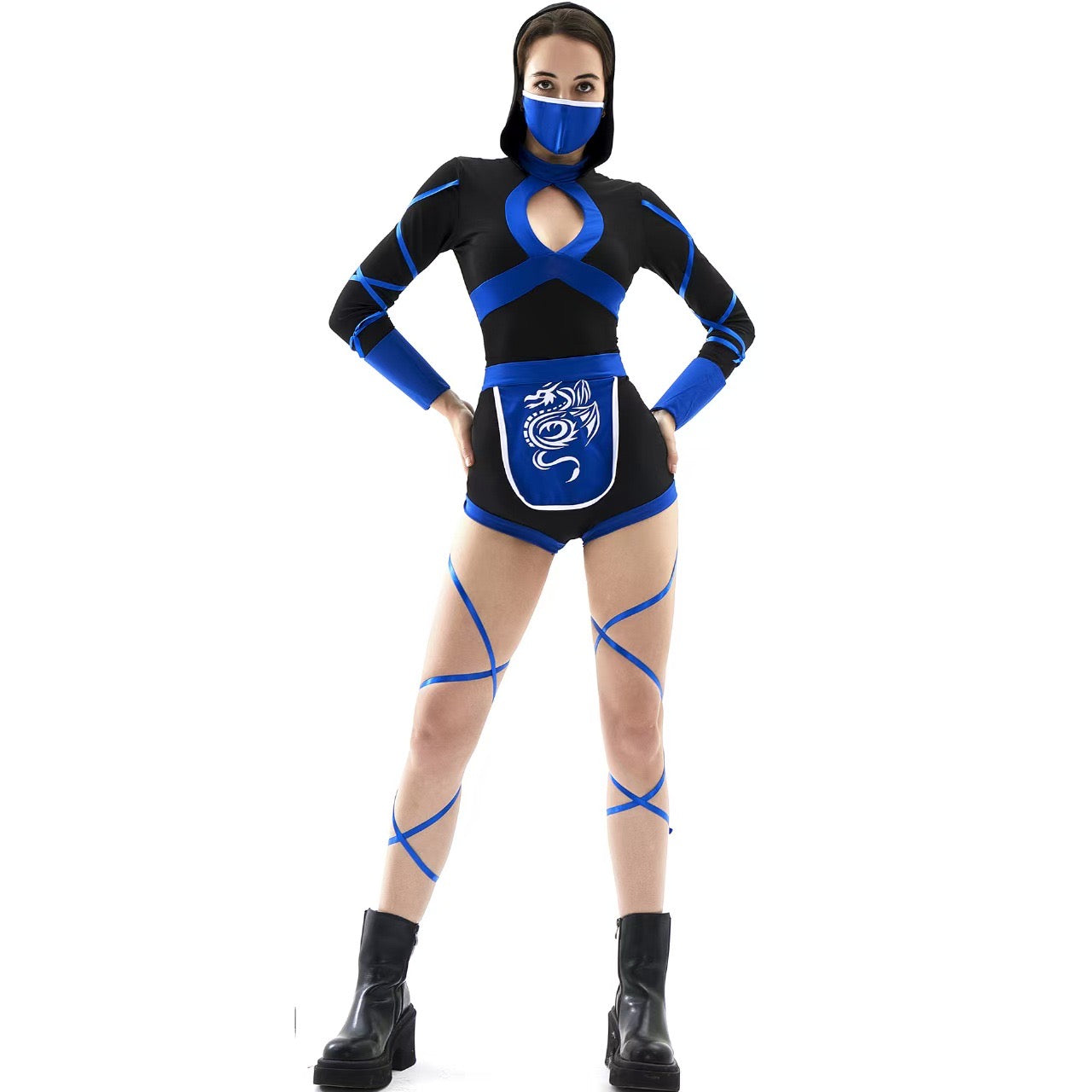 Sexy Ninja Halloween Costume #015