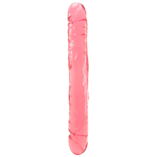 Double-Ended Dildo Flexible Realistic Jelly Dildos Dong for Anal Play G-spot Stimulator Sex Toys for Women Lesbians,15inch