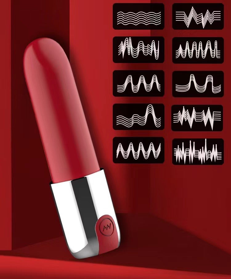 Vibrador de lápiz labial