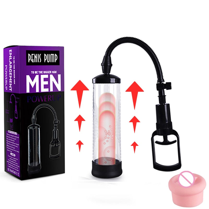 Penis pump enlargement